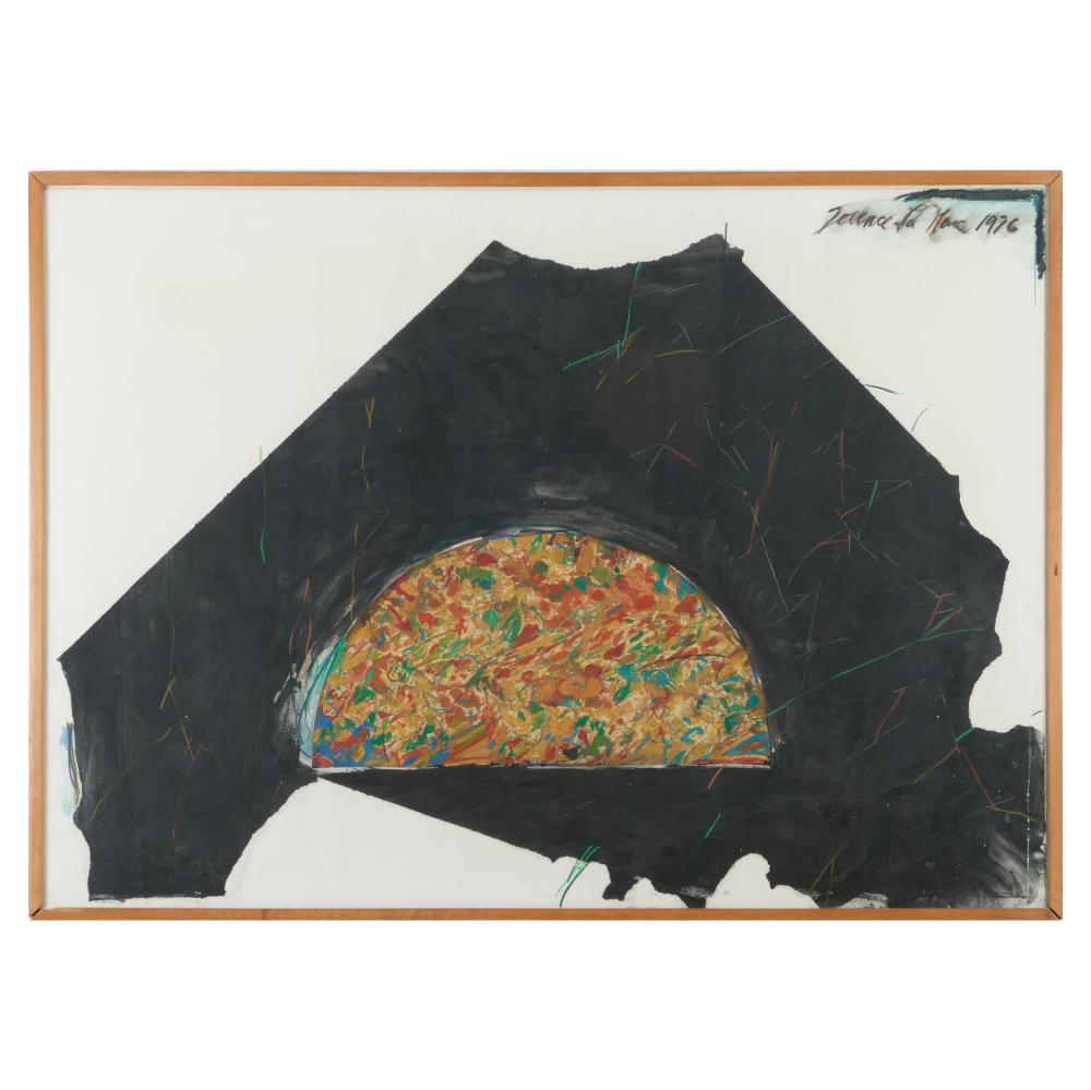 Terence La Noue comparable auction result: terence la noue b 1941 drawing 13 from new monuments for quetzalcoatl