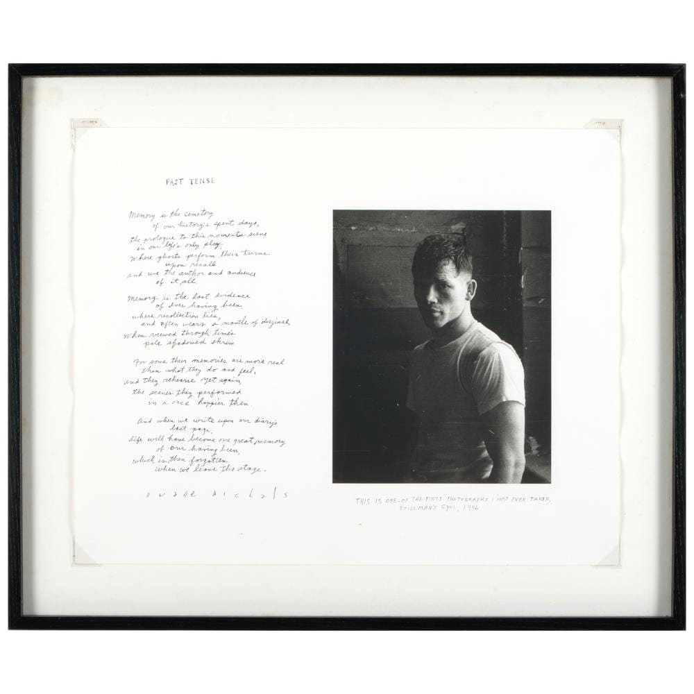 Duane Michals comparable auction result: duane michals b 1932 this is one of the first photographs i had ever taken stillman s gym