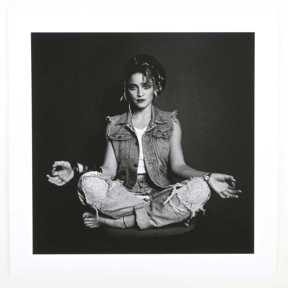 Marcus Leatherdale comparable auction result: marcus leatherdale 1952 2022 out of the shadows madonna andy warhol at the factory leigh bowery and keith haring as santa claus