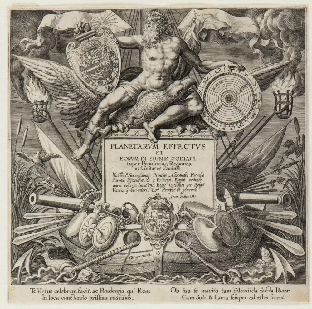 Jan (1778) Kobell comparable auction result: jan johannes sadeler planetarum effectus et eorum in signis zodiaci 1585
