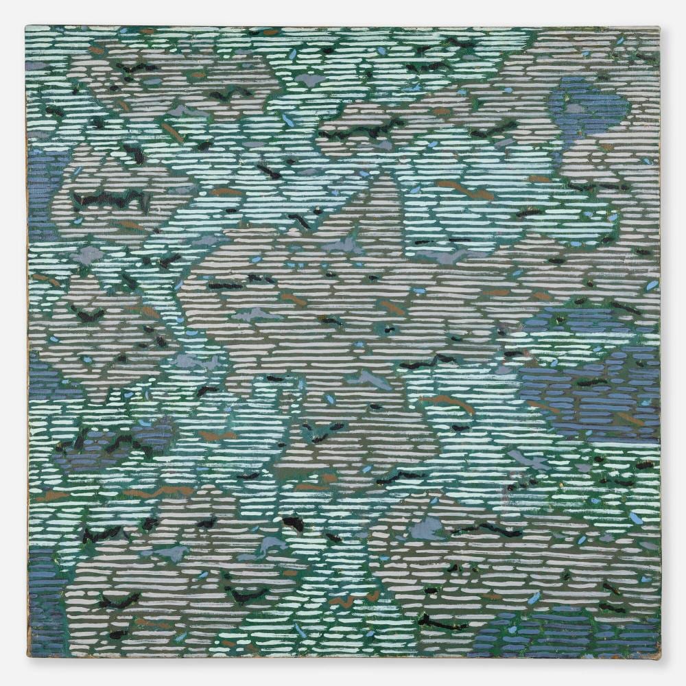 Alan Gussow comparable auction result: alan gussow winter sky