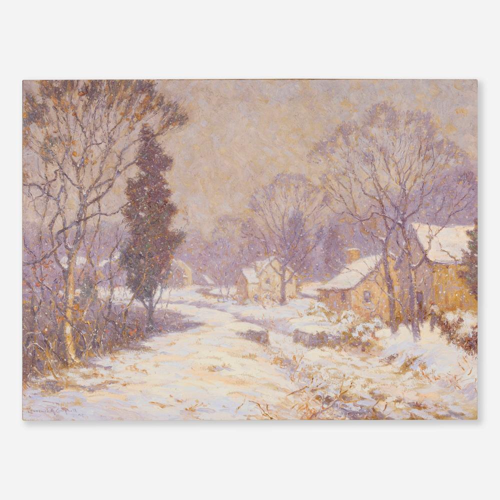 Laurence Campbell comparable auction result: laurence campbell the canal at lumberville