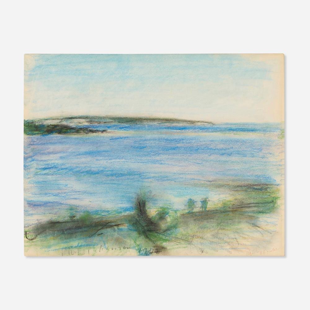 Edwin Walter Dickinson comparable auction result: edwin dickinson wellfleet