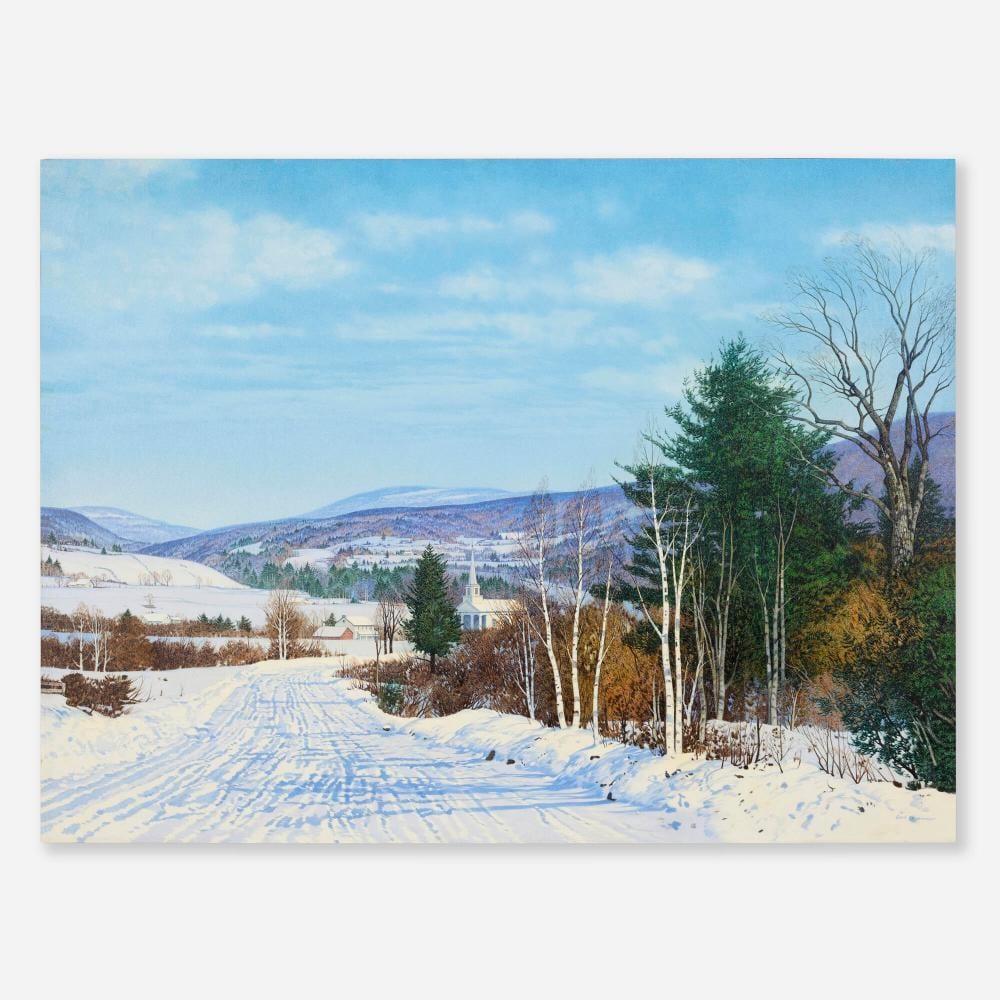 Carl Wuermer comparable auction result: carl wuermer december afternoon