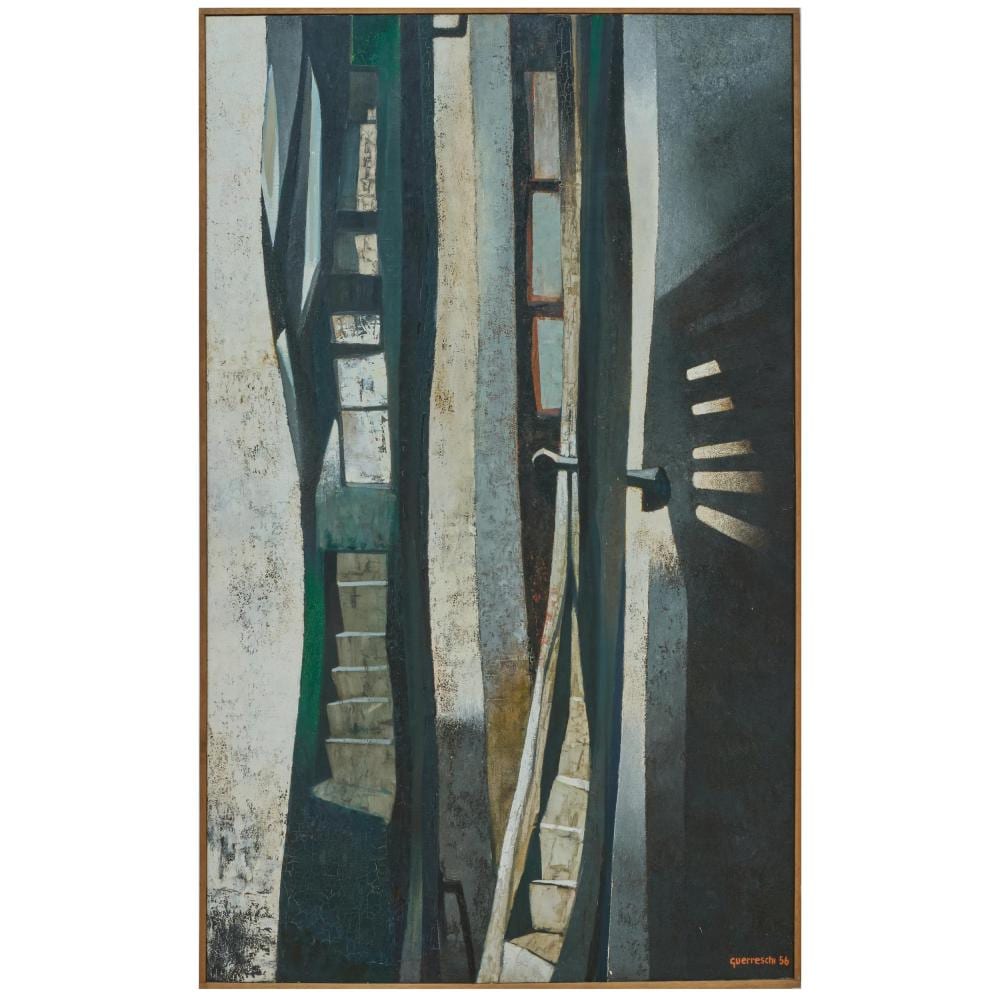 giuseppe guerreschi 1929 1985 the shutters · STAIR · 2025-11-19 Giuseppe Guerreschi comparable auction result: giuseppe guerreschi 1929 1985 the shutters