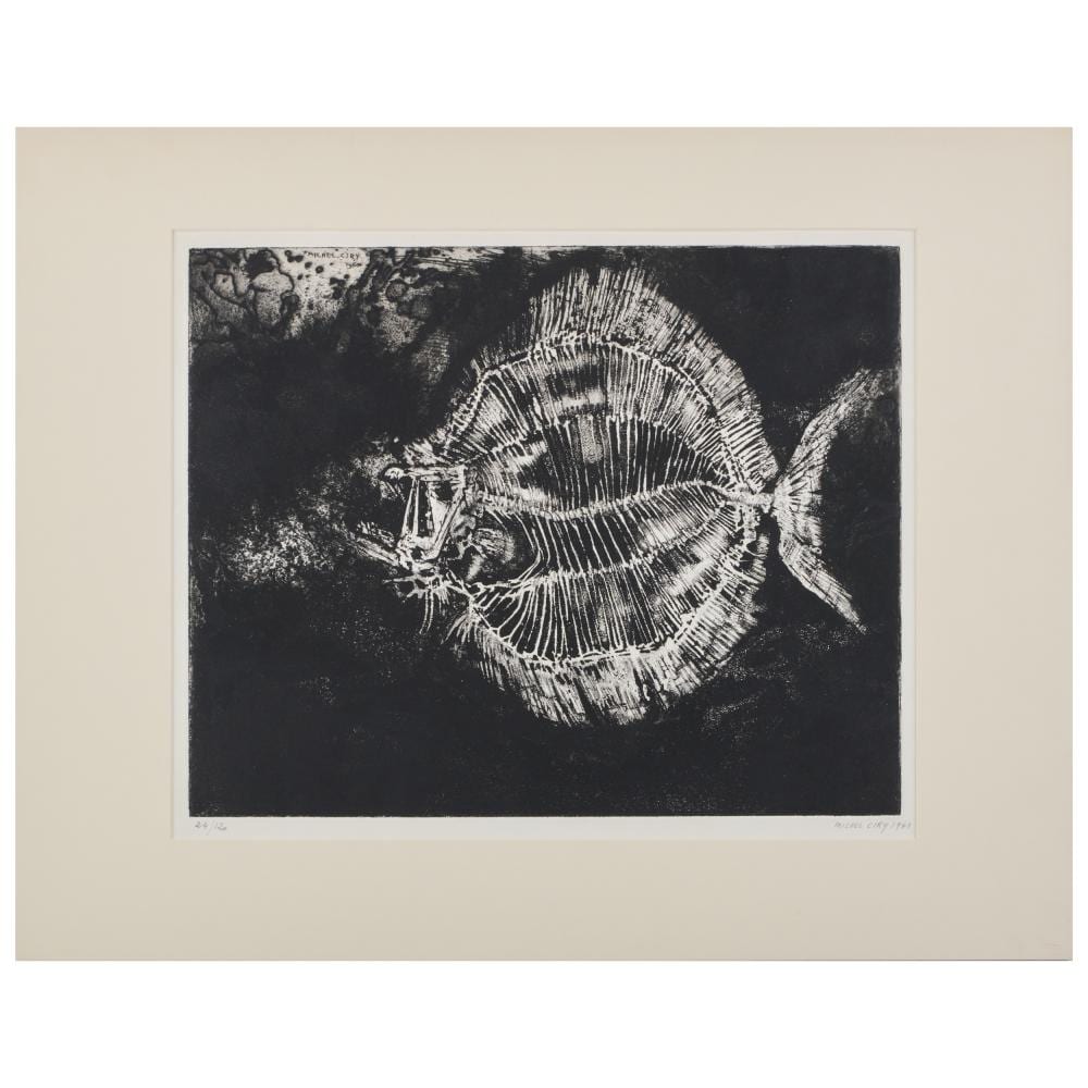 Michel Ciry comparable auction result: michel ciry 1919 2018 fish two prints