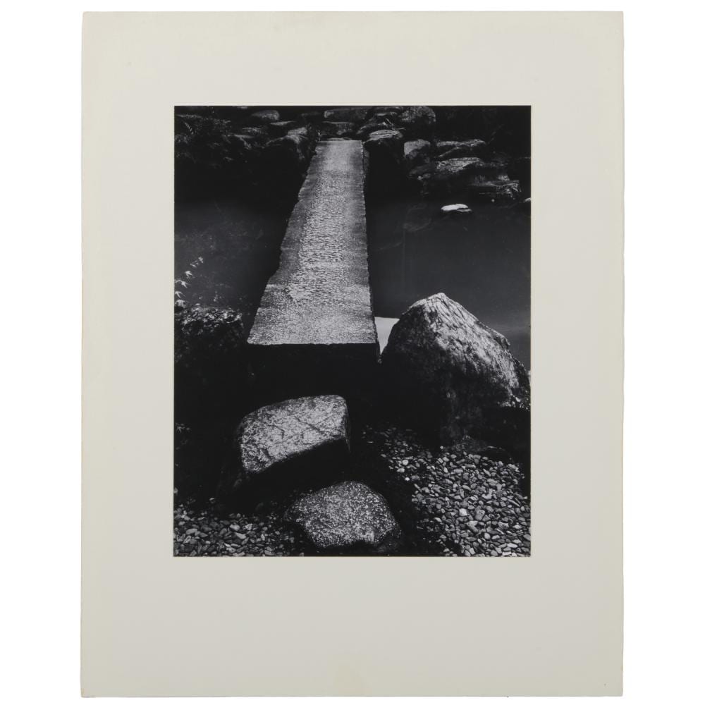 yasuhiro ishimoto 1921 2012 stone bridge leading to the east end of the shokintei katsura · STAIR · 2025-11-19 Yasuhiro Ishimoto comparable auction result: yasuhiro ishimoto 1921 2012 stone bridge leading to the east end of the shokintei katsura