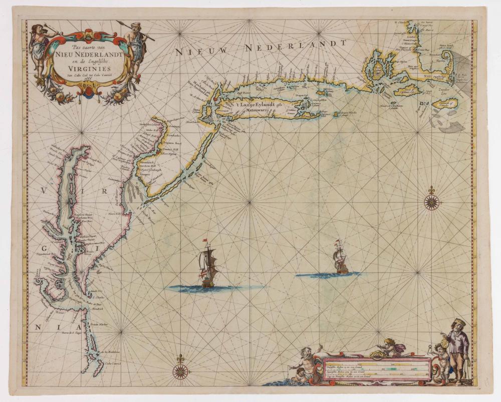 pieter goos dutch 1615 1675 nautical chart map of the atlantic coast · Jeffrey S. Evans & Associates · 2025-11-22 Pieter Goos comparable auction result: pieter goos dutch 1615 1675 nautical chart map of the atlantic coast