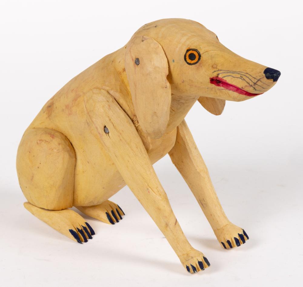 Manuel Jimenez Ramirez comparable auction result: manuel jimenez ramirez mexican 1919 2005 and family attributed folk outsider art carved and painted dog