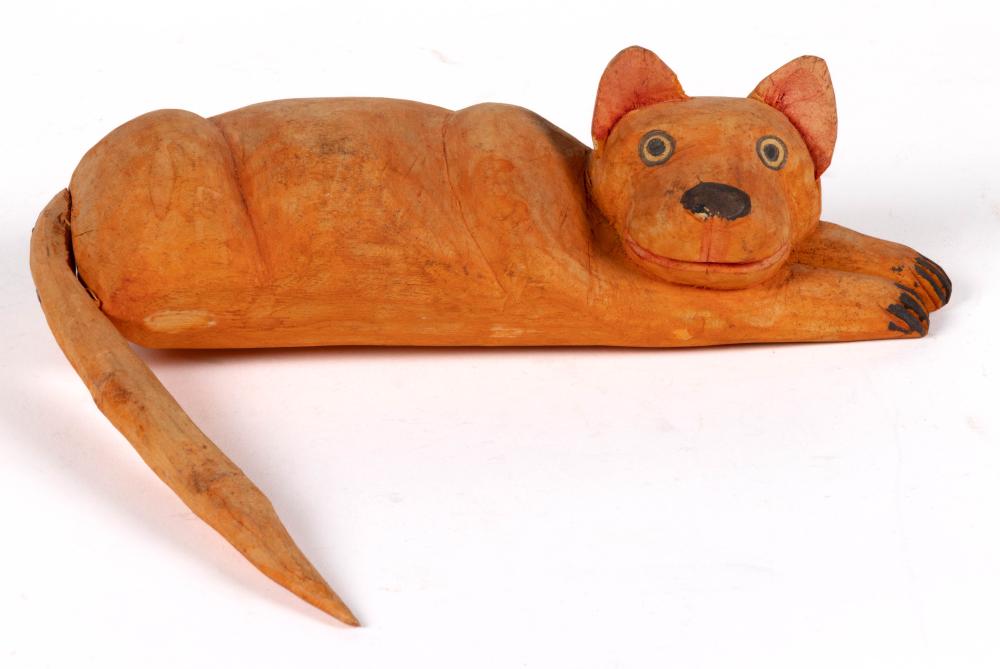 Manuel Jimenez Ramirez comparable auction result: manuel jimenez ramirez mexican 1919 2005 and family attributed folk outsider art carved and painted cat