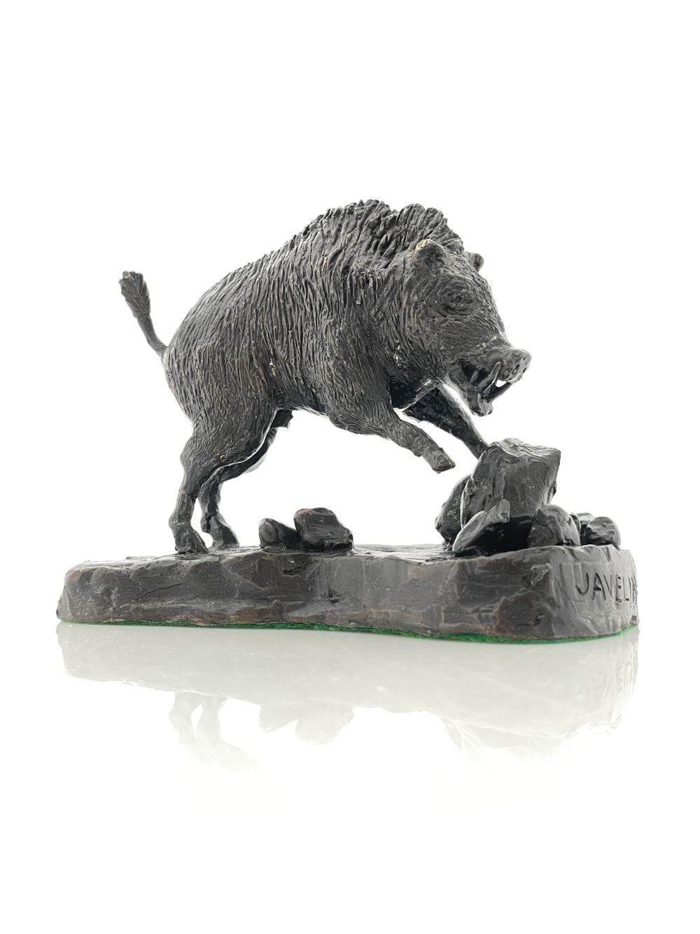 Hank Richter comparable auction result: hank richter javelina bronze sculpture