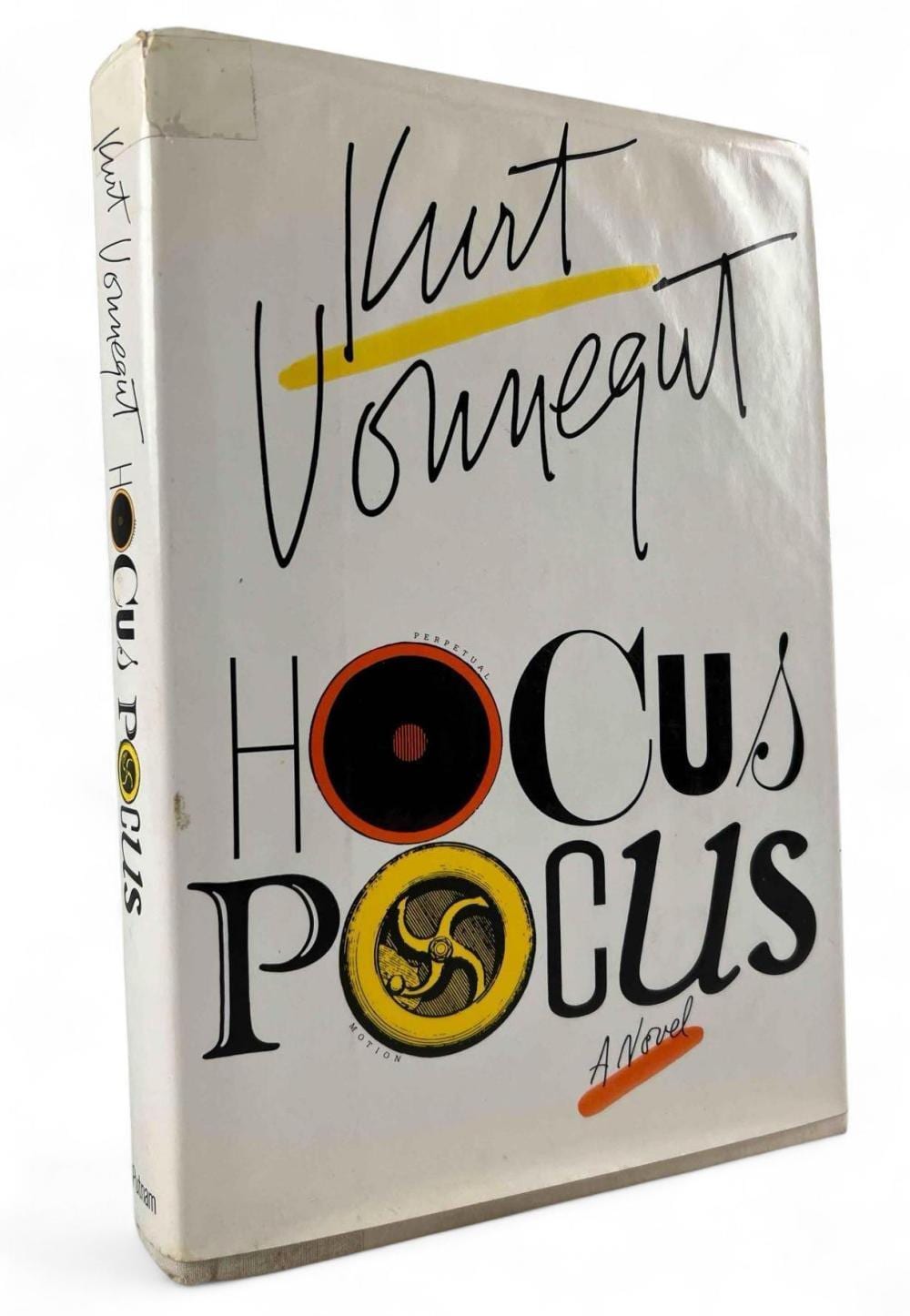 Kurt Vonnegut comparable auction result: kurt vonnegut hocus pocus 1990 signed limited edition book