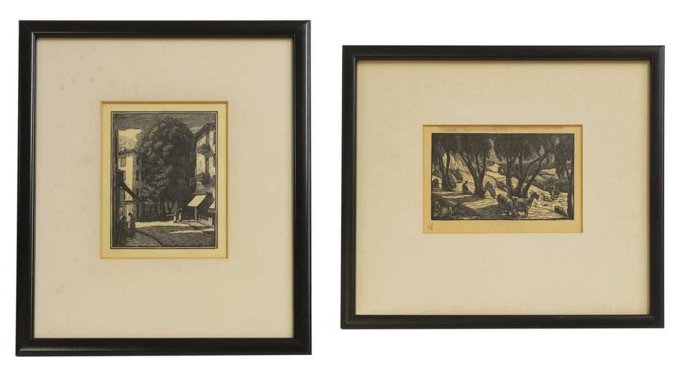 Gwendolen Raverat comparable auction result: after gwen raverat