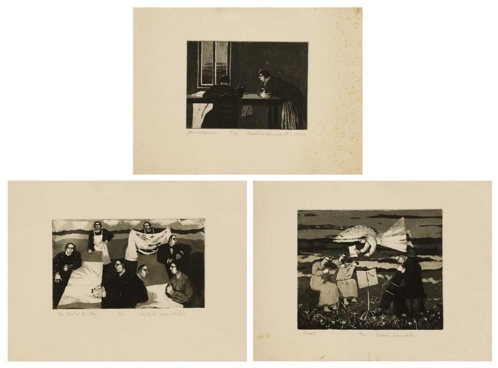 Karolina Larusdottir comparable auction result: karolina larusdottir icelandic 1944 2019