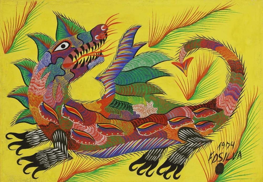 francisco chico da silva brazilian 1910 1985 · Sworders · 2025-12-02 Chico Da Silva comparable auction result: francisco chico da silva brazilian 1910 1985
