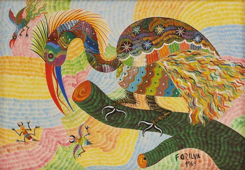 francisco chico da silva brazilian 1910 1985 · Sworders · 2025-12-02 Chico Da Silva comparable auction result: francisco chico da silva brazilian 1910 1985