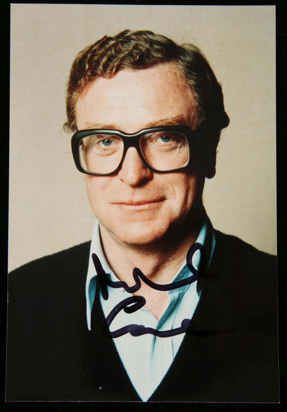 Michael Caine comparable auction result: michael caine 1933 autographed photograph col