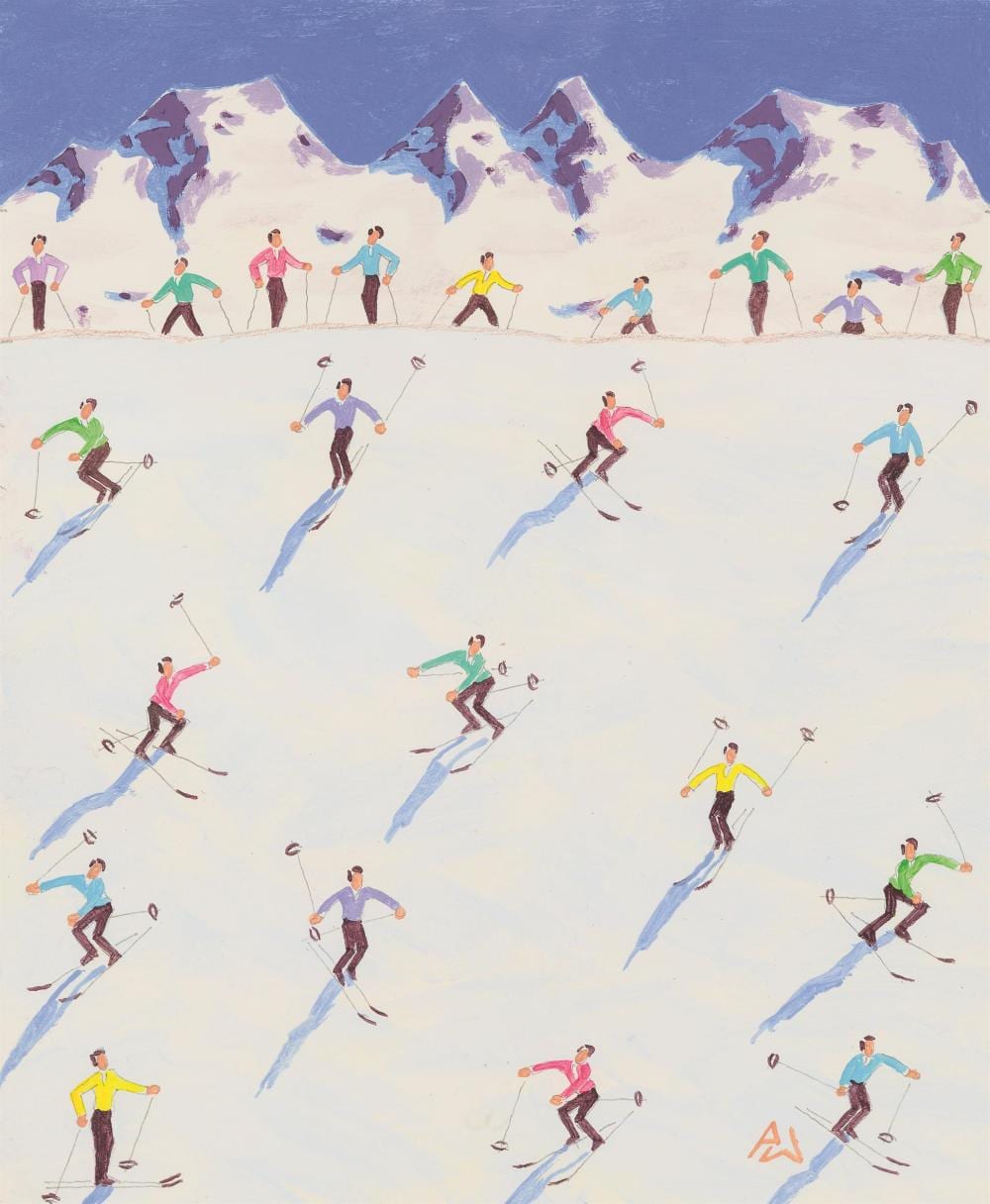 Peter Waldner comparable auction result: peter waldner skier