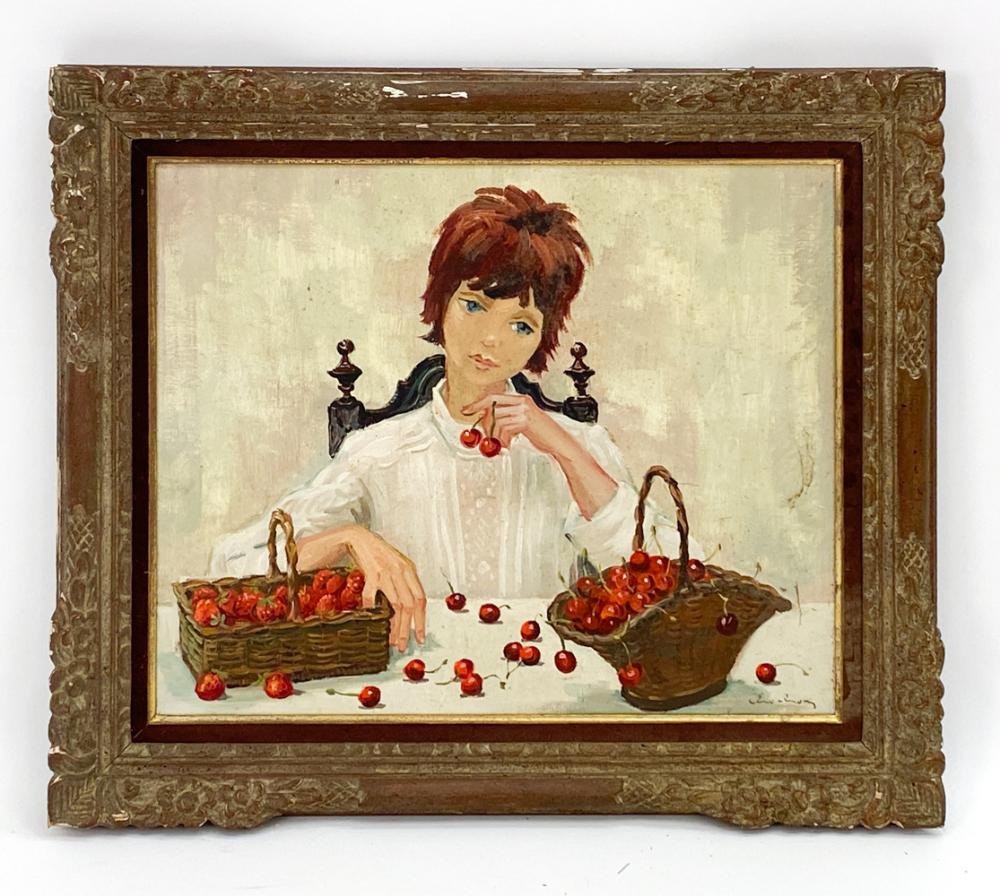 Andre Chochon comparable auction result: andre chochon french 1910 2005 portrait