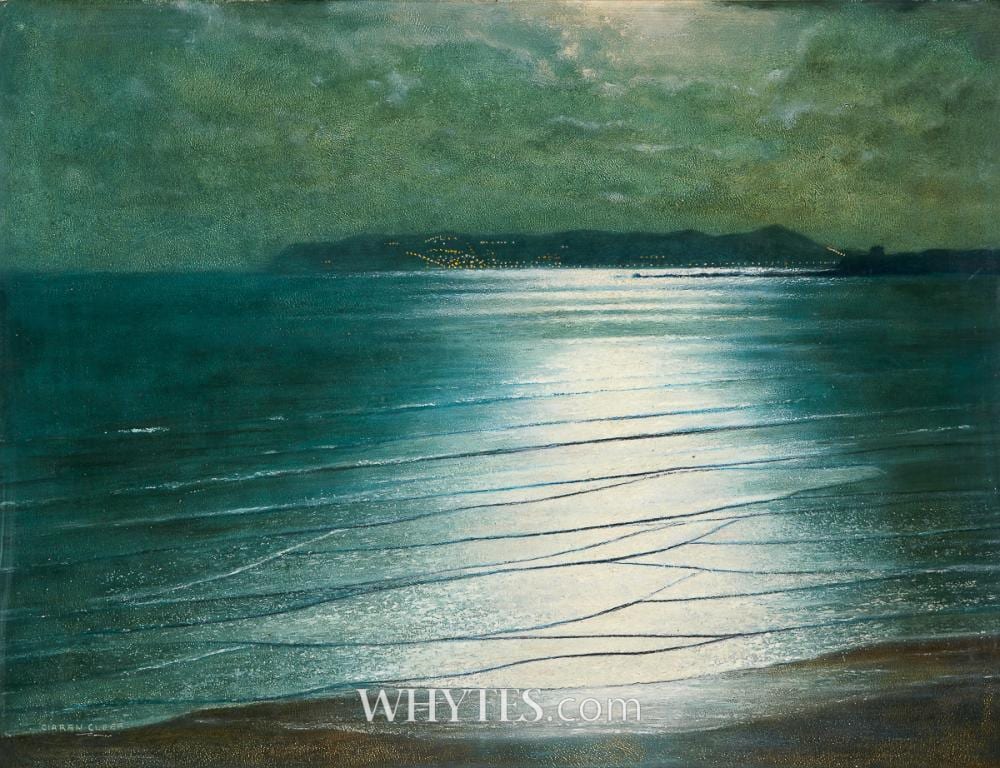Ciaran Clear comparable auction result: ciaran clear 1920 2000 incoming tide howth and portrane from rush south strand