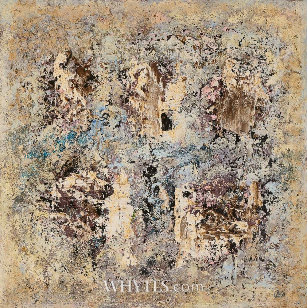 John Kingerlee comparable auction result: john kingerlee b 1936 grid with blue 2000 2020