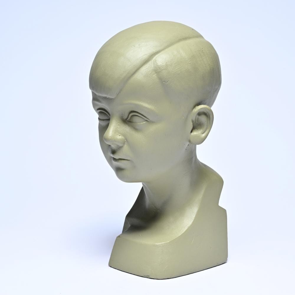 jan anteunis 1896 1973 patinated terracotta sculpture of a boy s head signed · Maison Jules Veilinghuis · 2025-11-29 Jan Anteunis comparable auction result: jan anteunis 1896 1973 patinated terracotta sculpture of a boy s head signed