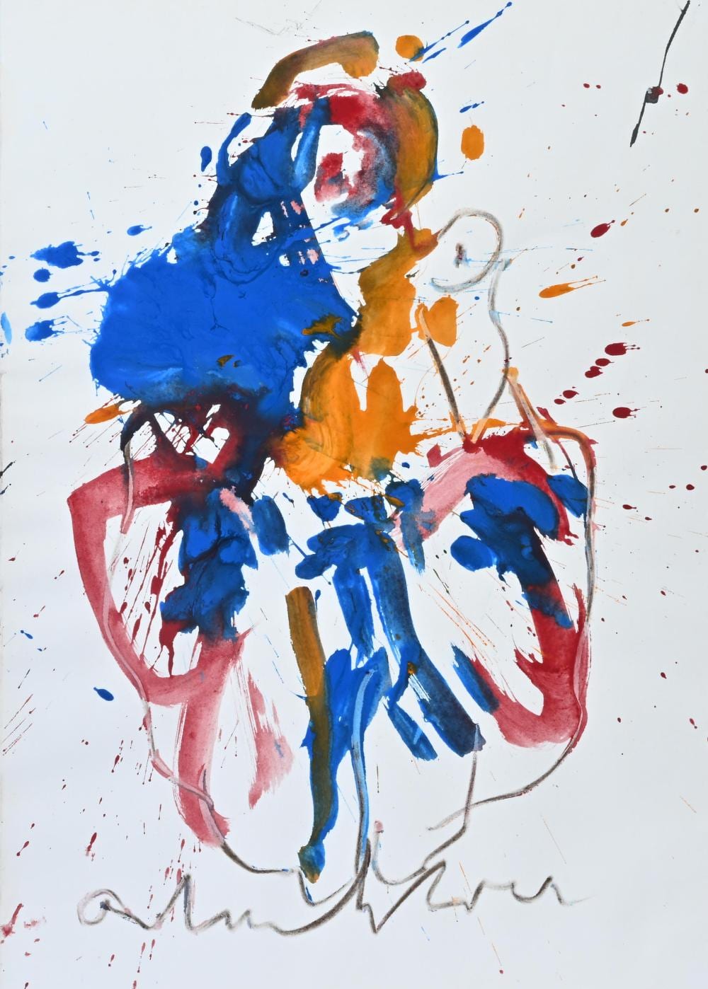 Anton Heijboer comparable auction result: anton heijboer 1924 2005 gouache on paper untitled signed