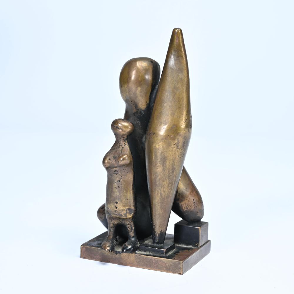jef claerhout 1937 2022 small bronze sculpture signed on the base · Maison Jules Veilinghuis · 2025-12-01 Jef Claerhout comparable auction result: jef claerhout 1937 2022 small bronze sculpture signed on the base