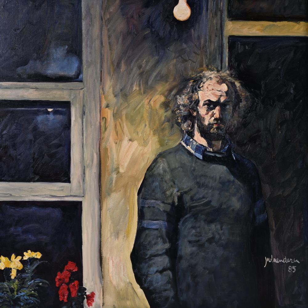 johan van vlaenderen 1952 oil on canvas selftportrait signed and dated 85 · Maison Jules Veilinghuis · 2025-12-01 Johan van VLAENDEREN comparable auction result: johan van vlaenderen 1952 oil on canvas selftportrait signed and dated 85