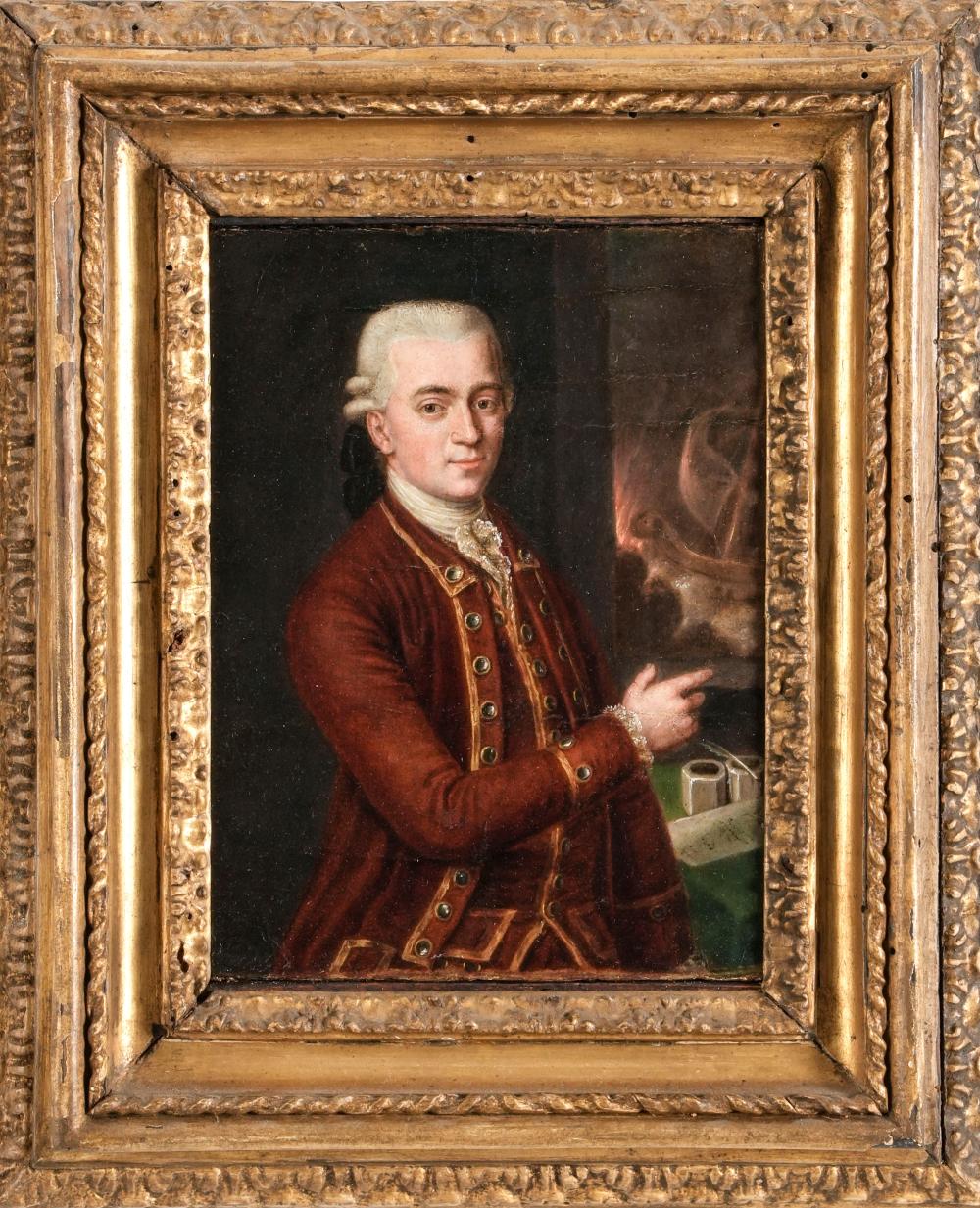 sebastiano ceccarini 1702 fano 1783 fano ritratto di gentiluomo nello studio con scena di naufragio sullo sfondo · Cambi Casa d'Aste · 2025-11-25 Sebastiano Ceccarini comparable auction result: sebastiano ceccarini 1702 fano 1783 fano ritratto di gentiluomo nello studio con scena di naufragio sullo sfondo