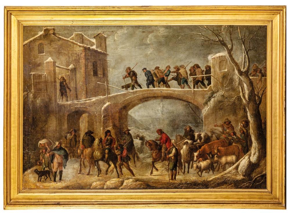 Cornelis de Wael comparable auction result: cornelis de wael