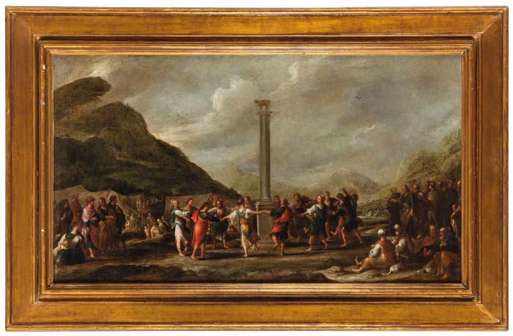 Cornelis de Wael comparable auction result: cornelis de wael