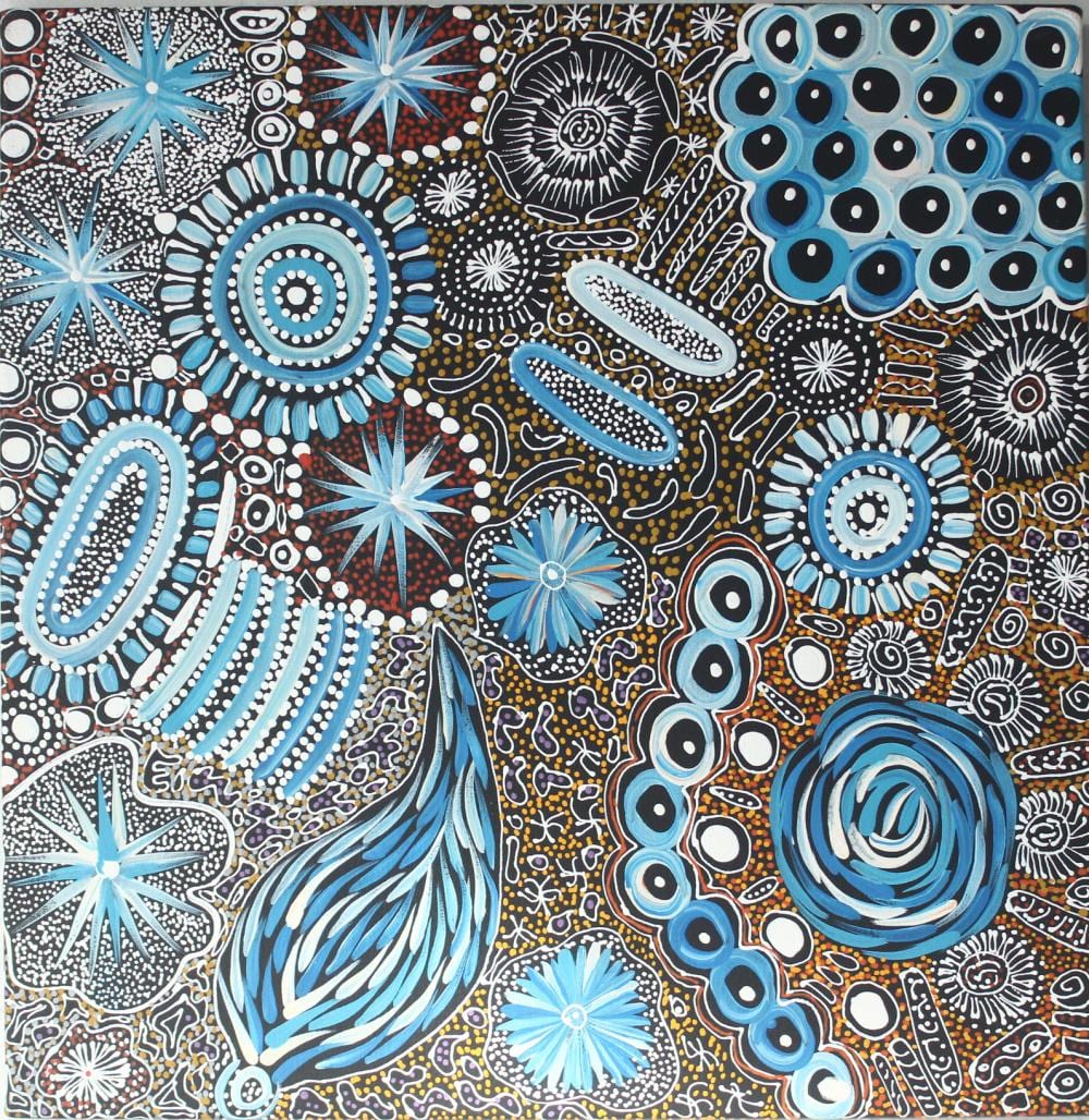 Janet Golder Kngwarreye comparable auction result: janet golder kngwarreye aboriginal b 1973