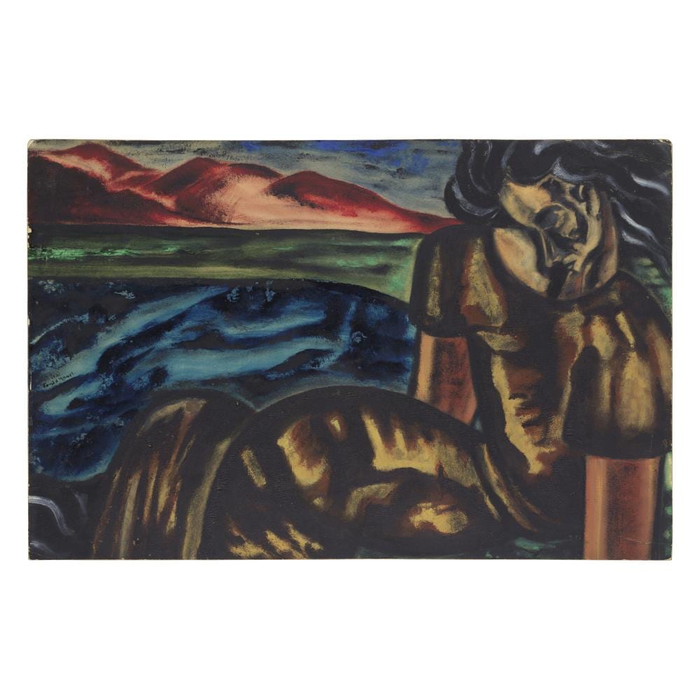 Fouad Kamel comparable auction result: fouad kamel egypt 1919 1973 portrait of the artists sister kadriya kamel