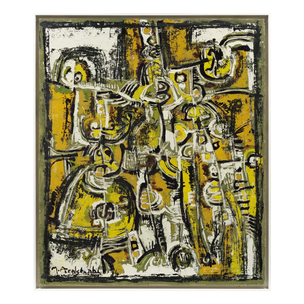 Massoud Arabshahi comparable auction result: massoud arabshahi iran 1935 2019 untitled