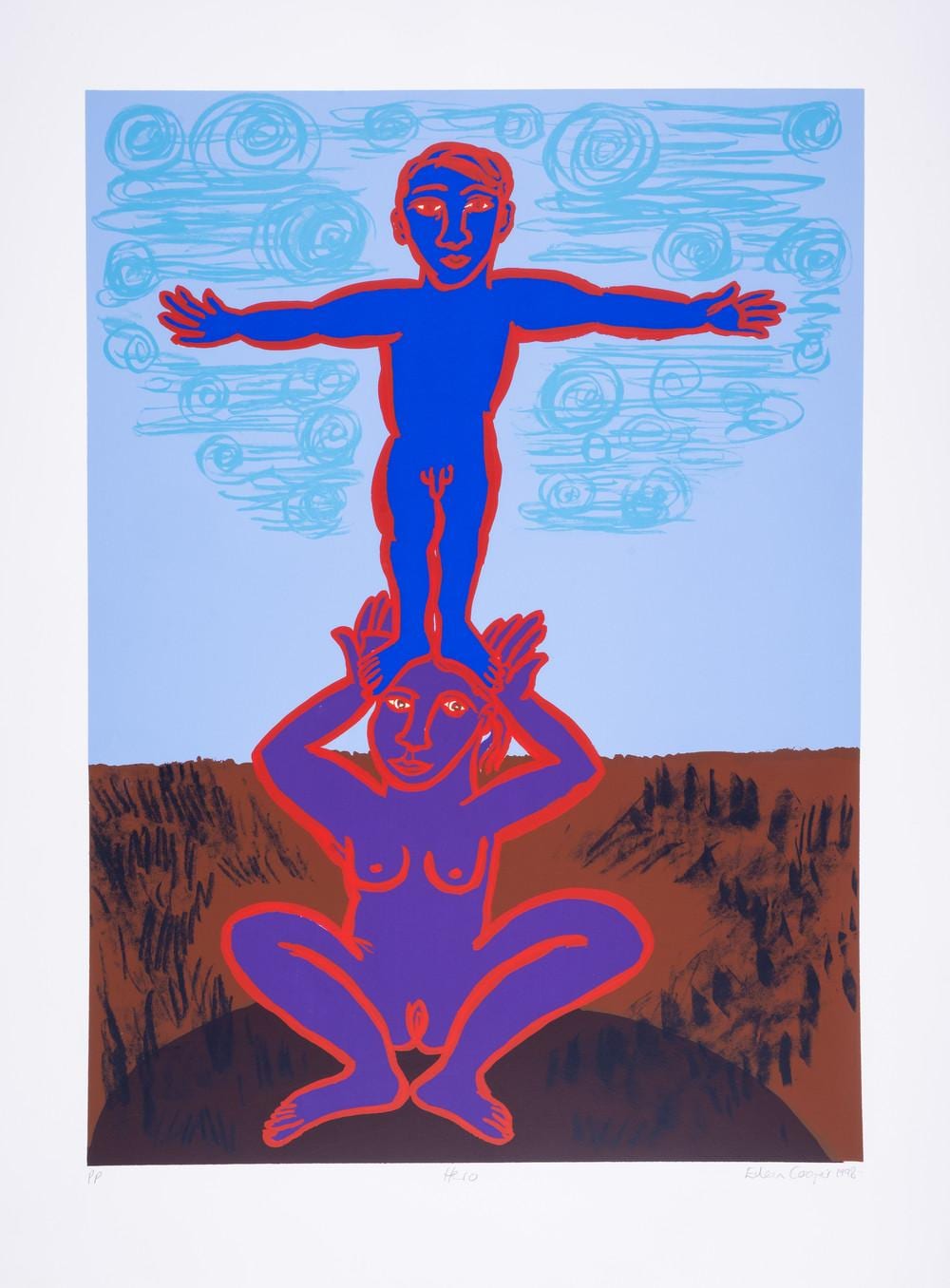 Eileen Cooper comparable auction result: eileen cooper b 1953 hero