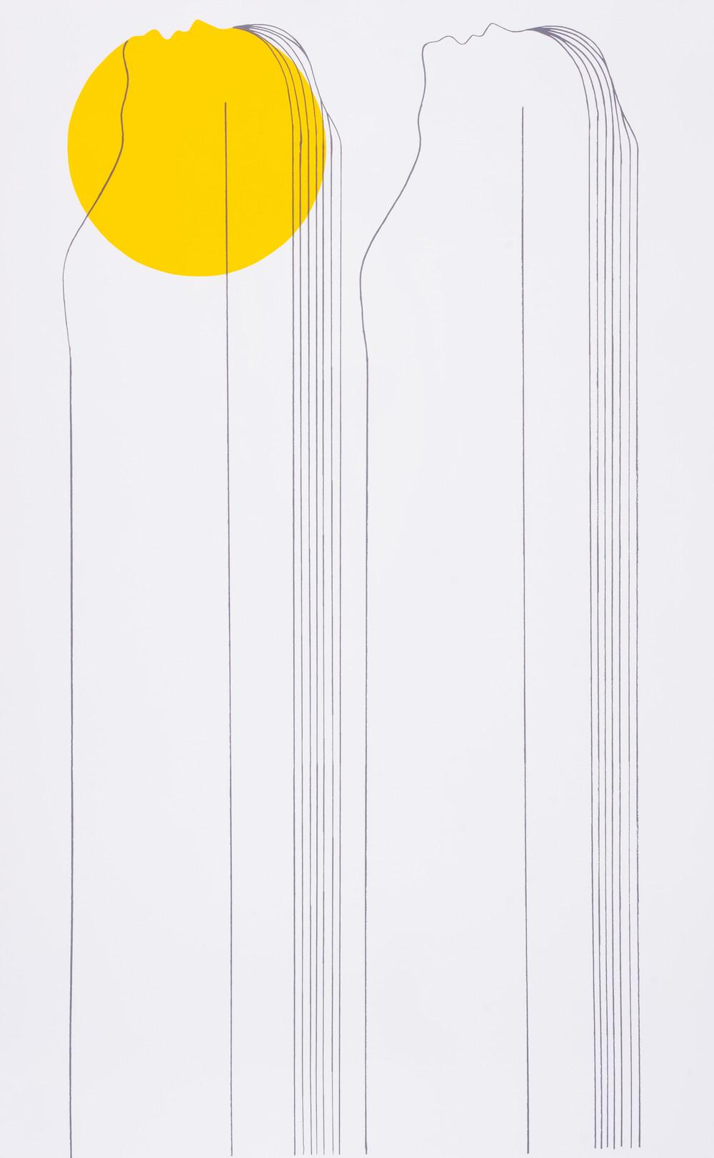 Enrico David comparable auction result: enrico david b 1966 untitled study for a mural