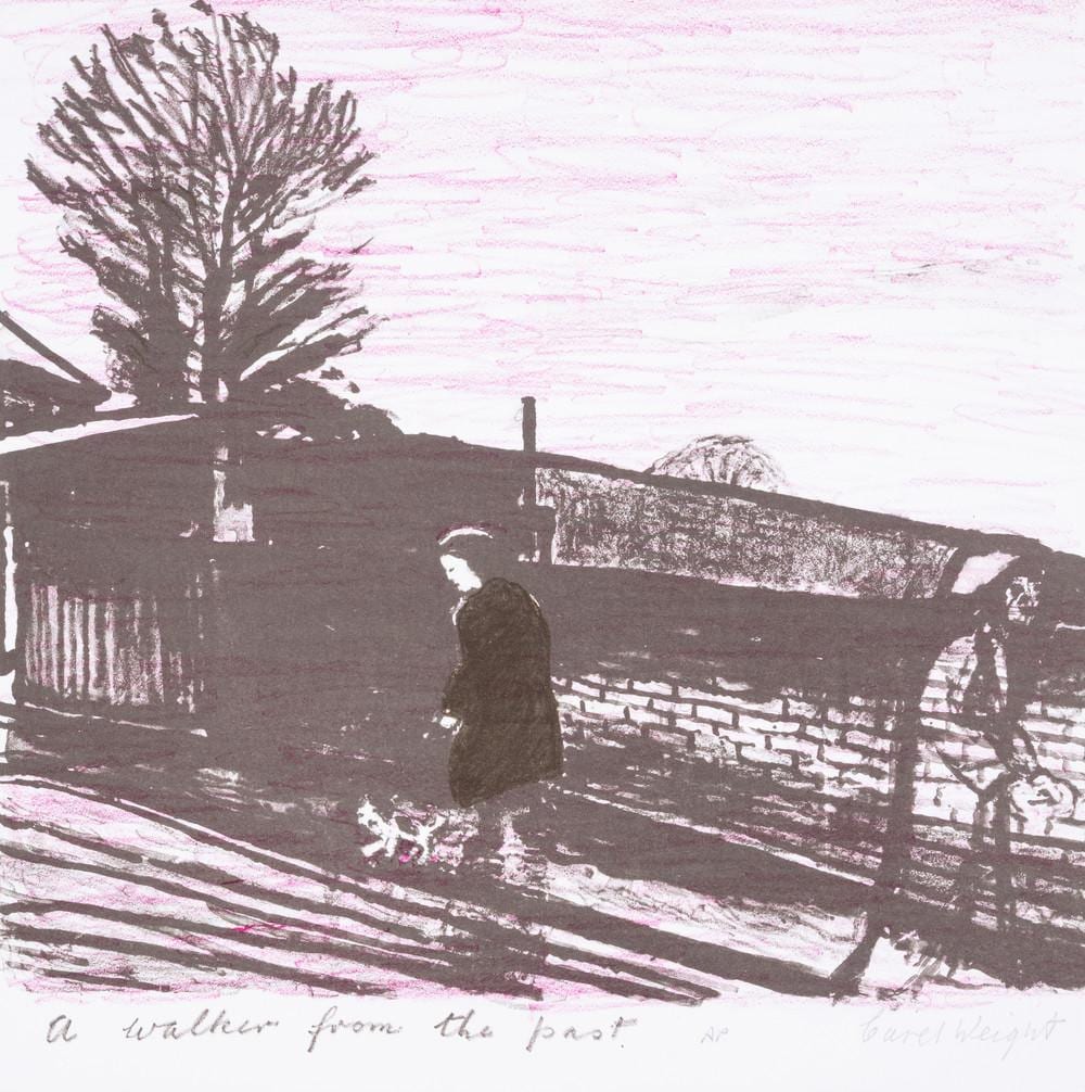 Carel Weight comparable auction result: carel weight 1908 1997 a walker from the past walking to windsor