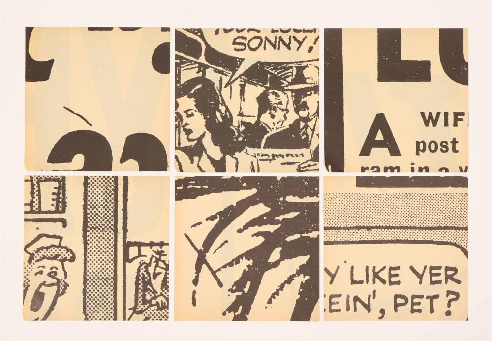 Diter Rot comparable auction result: diter rot dieter roth daily mirror quadrat print