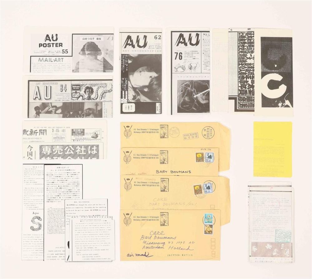 Auguste-François Gay comparable auction result: au art undentified mail art publications