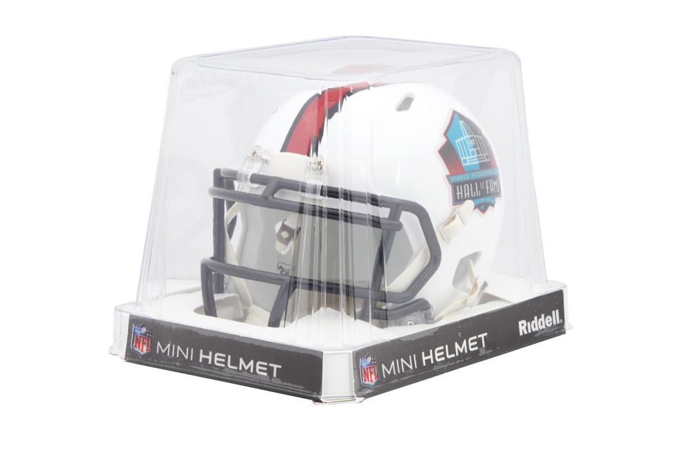 Marcus Allen comparable auction result: marcus allen signed mini nfl hall of fame helmet