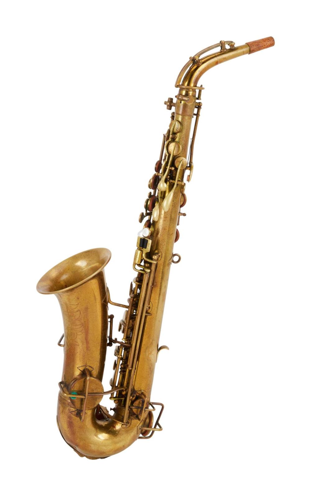 John Coltrane | Studio Played Ira Gitler Owned 1925 True Tone Alto Saxophone sold by Julien's Auctions, lot 1 — auction record photograph
