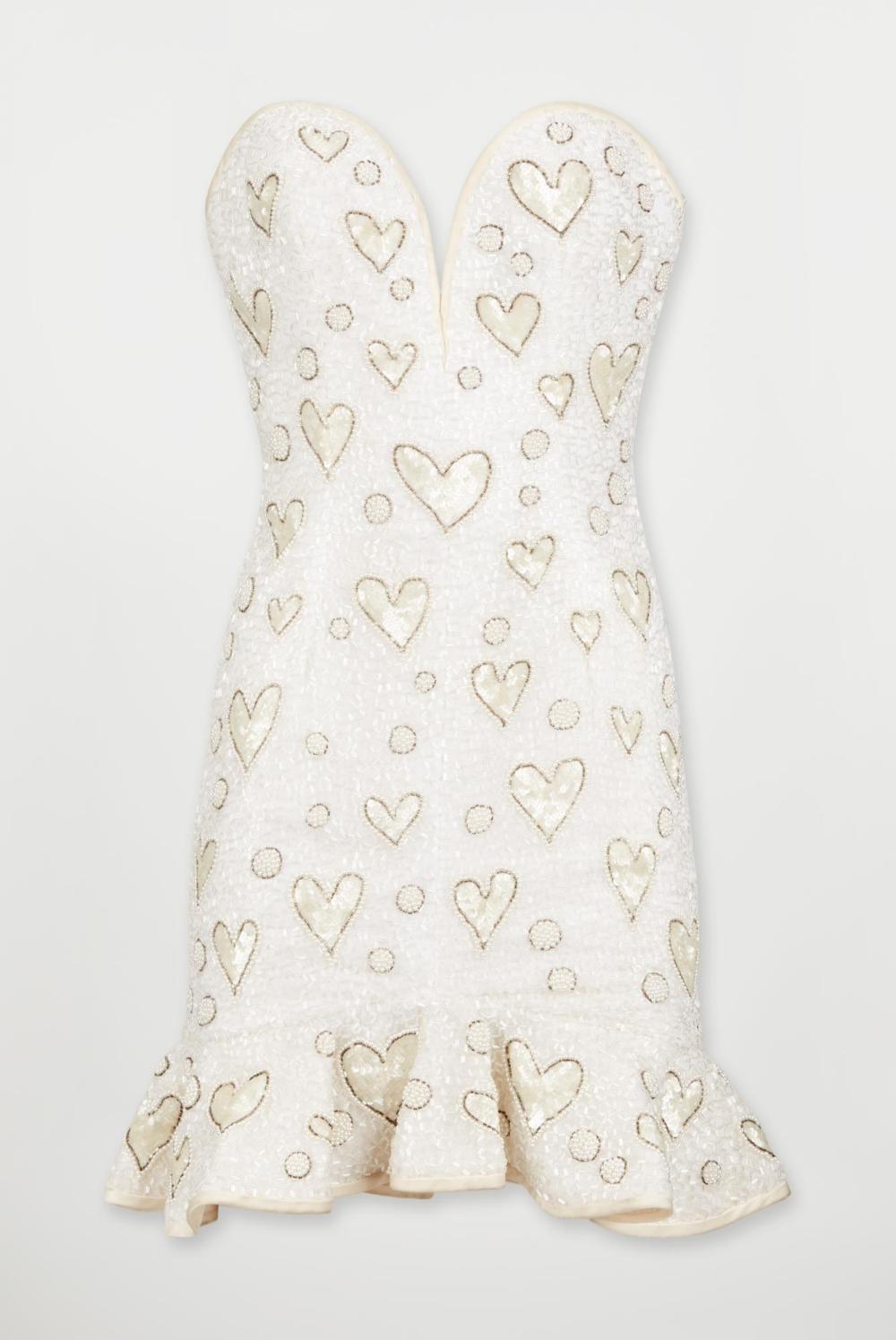 Bob Mackie | 1992 20th Century Legends Collection Betty Boop Wedding Dress sold by Julien's Auctions, lot 46 — auction record photograph