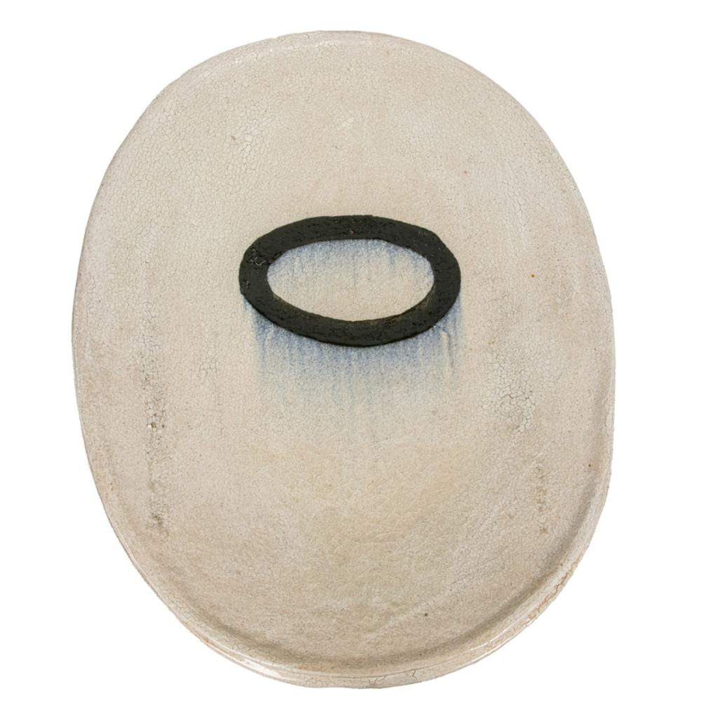 Jun Kaneko comparable auction result: jun kaneko born 1942 untitled oval