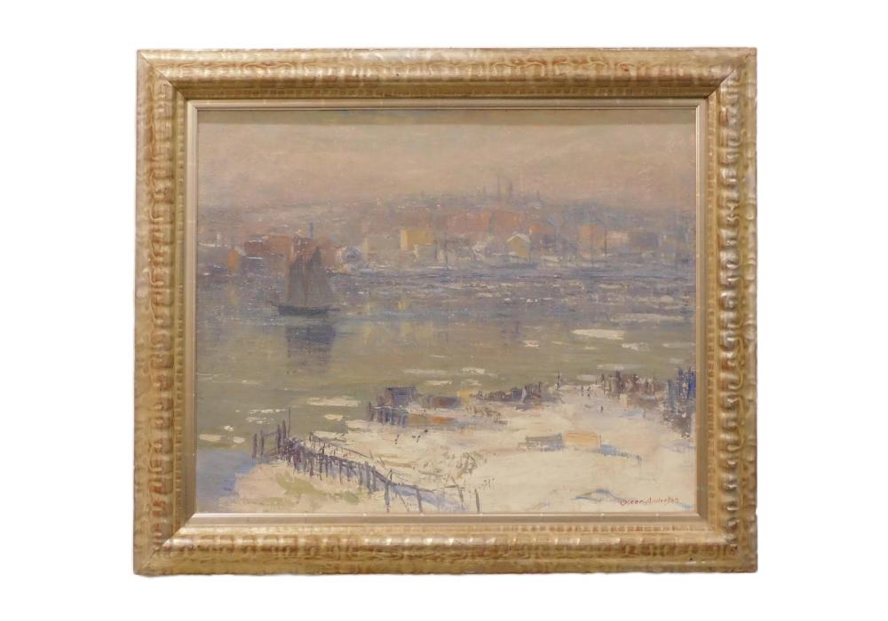 Oscar Anderson comparable auction result: oscar anderson painting