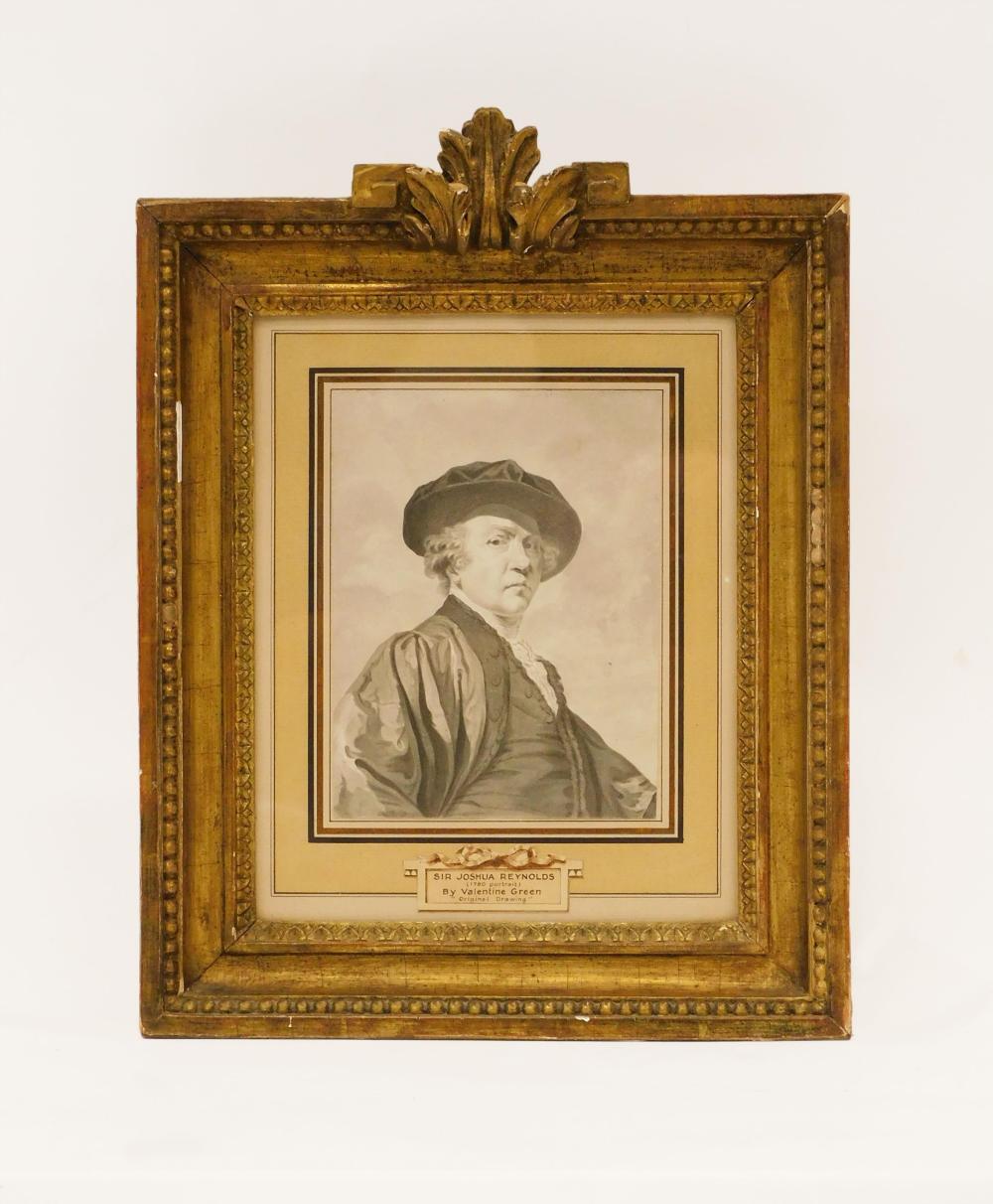 Valentine Green comparable auction result: valentine green watercolor
