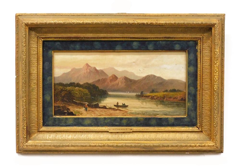 Henry Cheadle comparable auction result: henry cheadle painting