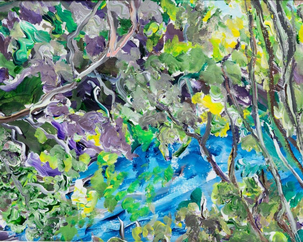 marge jessop quiet stream 2 · Saskatchewan Network for Art Collecting · 2025-12-07 Margaret (Marg) Jessop comparable auction result: marge jessop quiet stream 2