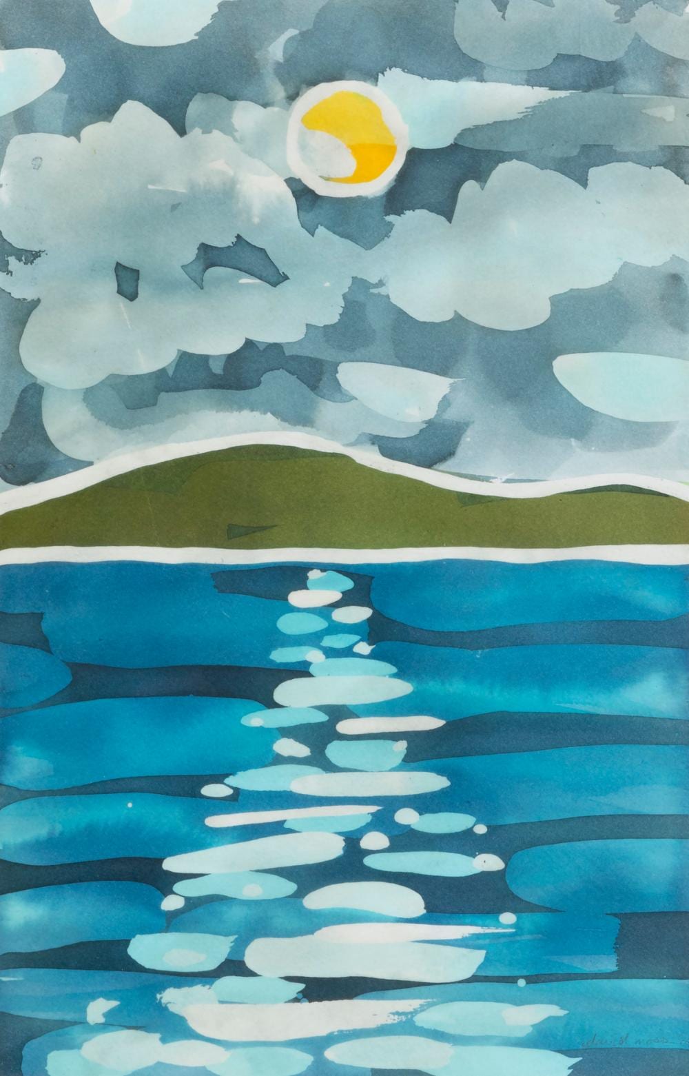 David Moss comparable auction result: david moss sun in cloud