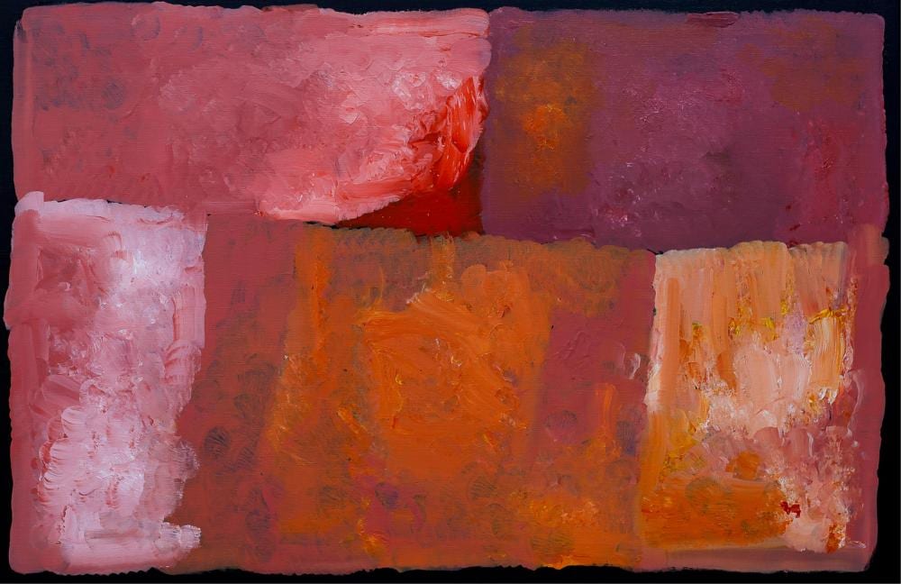 Kudditji Kngwarreye comparable auction result: kudditji kngwarreye my country acrylic on linen 81cm x 125cm